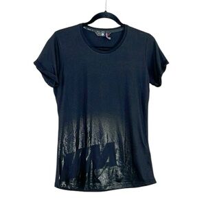 BMW M Series logo tee in black size Small